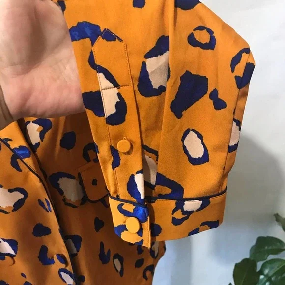 NWOT 3.1 Phillip Lim leopard print lightweight blazer top - Picture 9 of 12